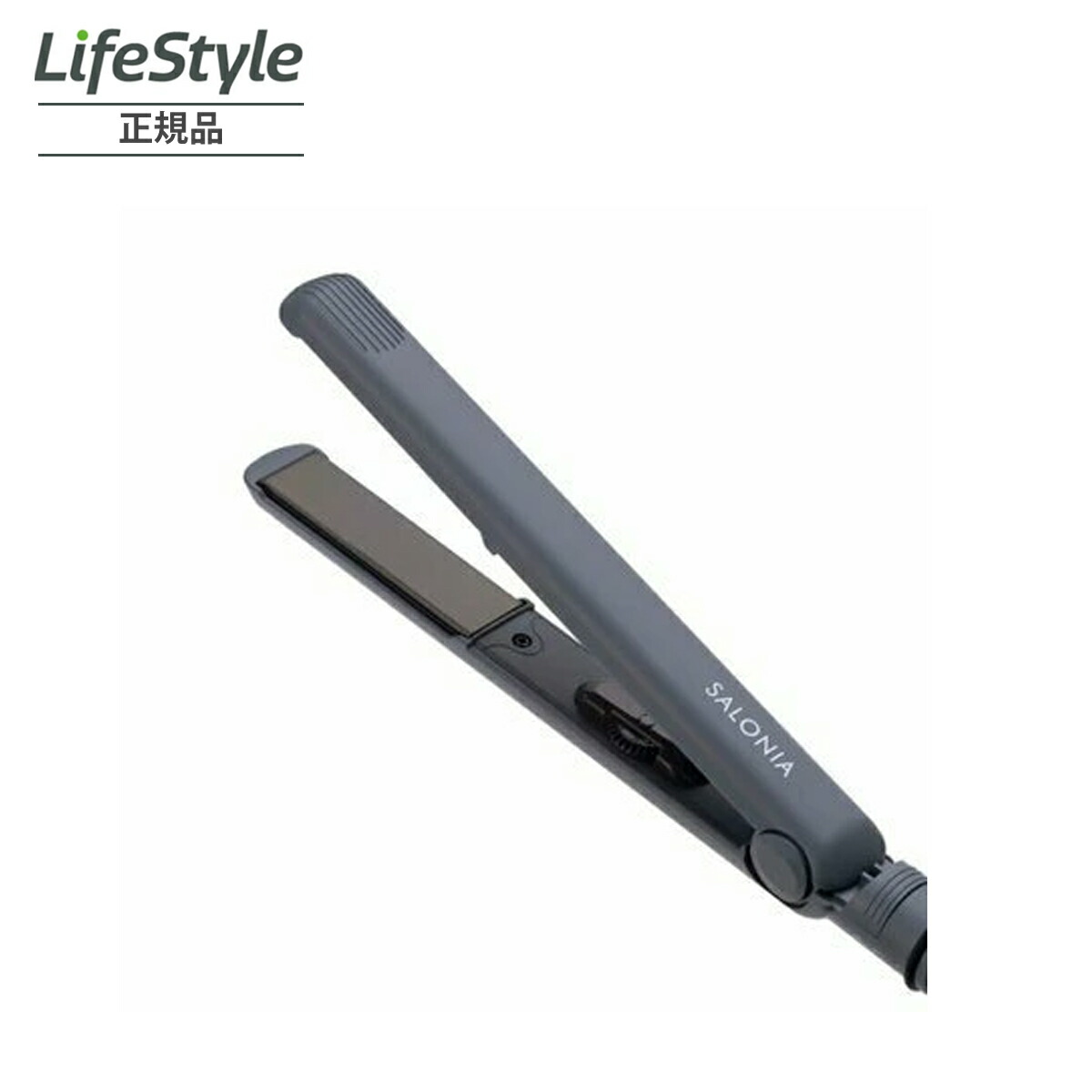 楽天市場】SALONIA サロニア ストレートヘアアイロン グレー 24mm