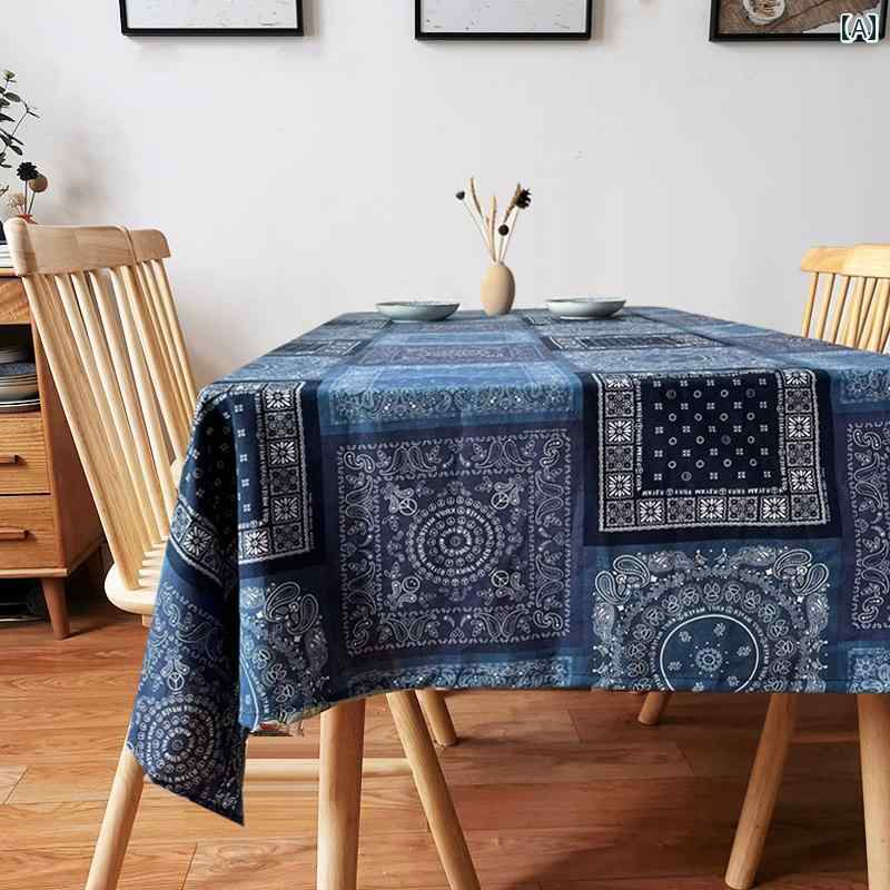 楽天市場】藍染めテーブルクロスの通販