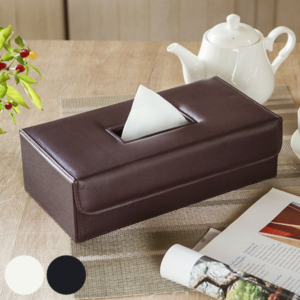 楽天市場】ティッシュケース レザー 合皮 開閉 おしゃれ （ ティッシュ