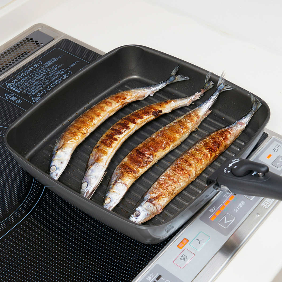 楽天市場】四角いフライパン 26cm IH対応 着脱ハンドル式 チタンシェフ