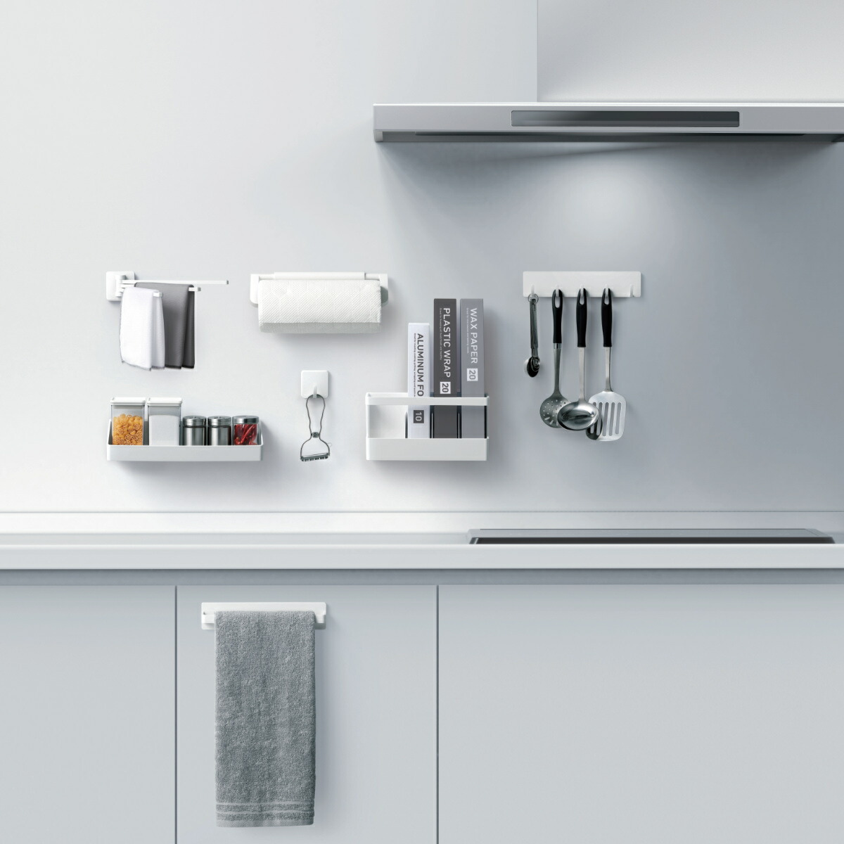 楽天市場】調味料ラック 吸着シート ポゼ （ 調味料スタンド スパイス