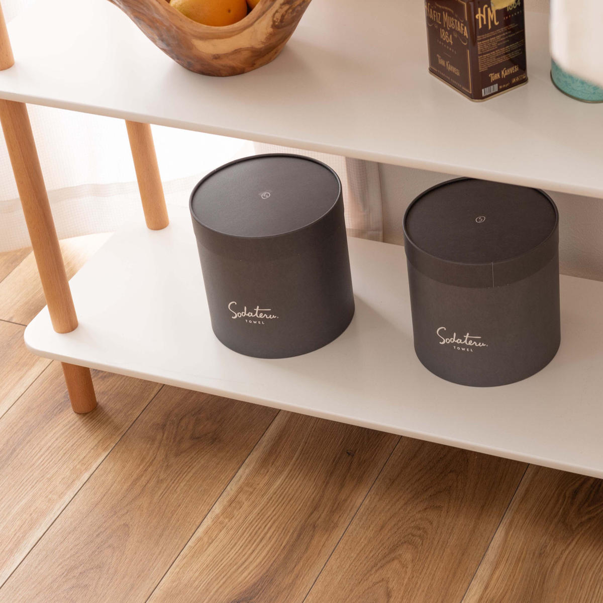 楽天市場】オープンラック 4段 簡単組立て 天然木フレーム 幅80cm