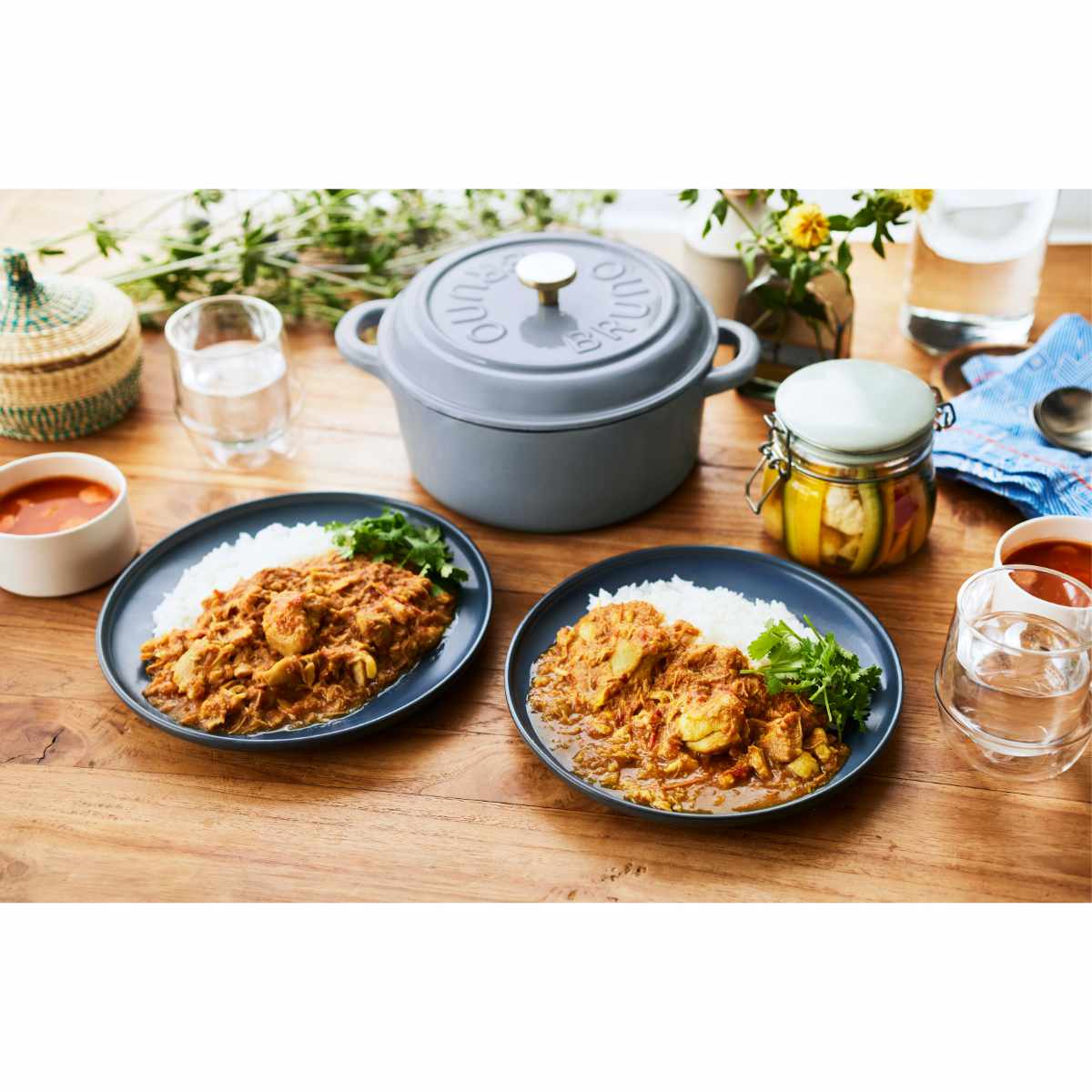 楽天市場】BRUNO 鋳物ホーローポット 2.9L IH対応 オーブン対応 ミトン