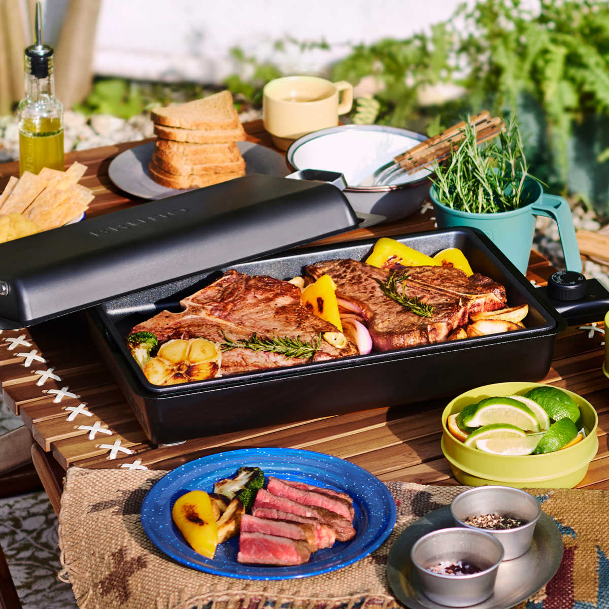 楽天市場】BRUNO フラットホットプレート 防水 蓋付き （ ブルーノ