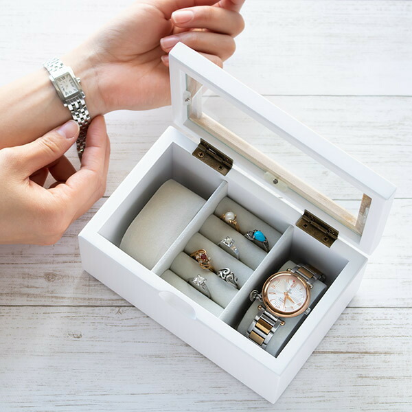 楽天市場】時計ケース ミア ジュエリーボックス ウォッチケース 木製