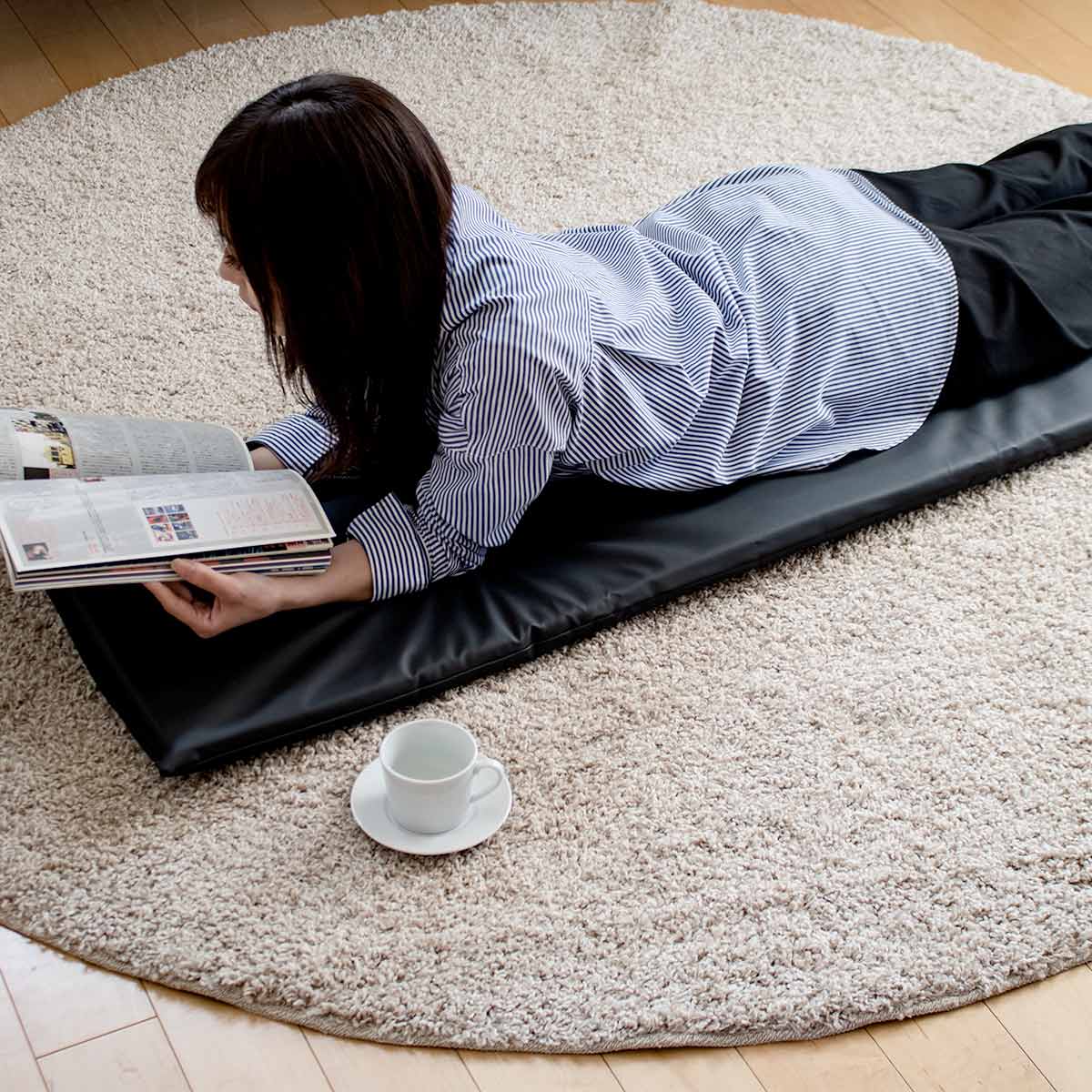 楽天市場】フェイクレザークッション 低反発ウレタン 45×135cm 日本製