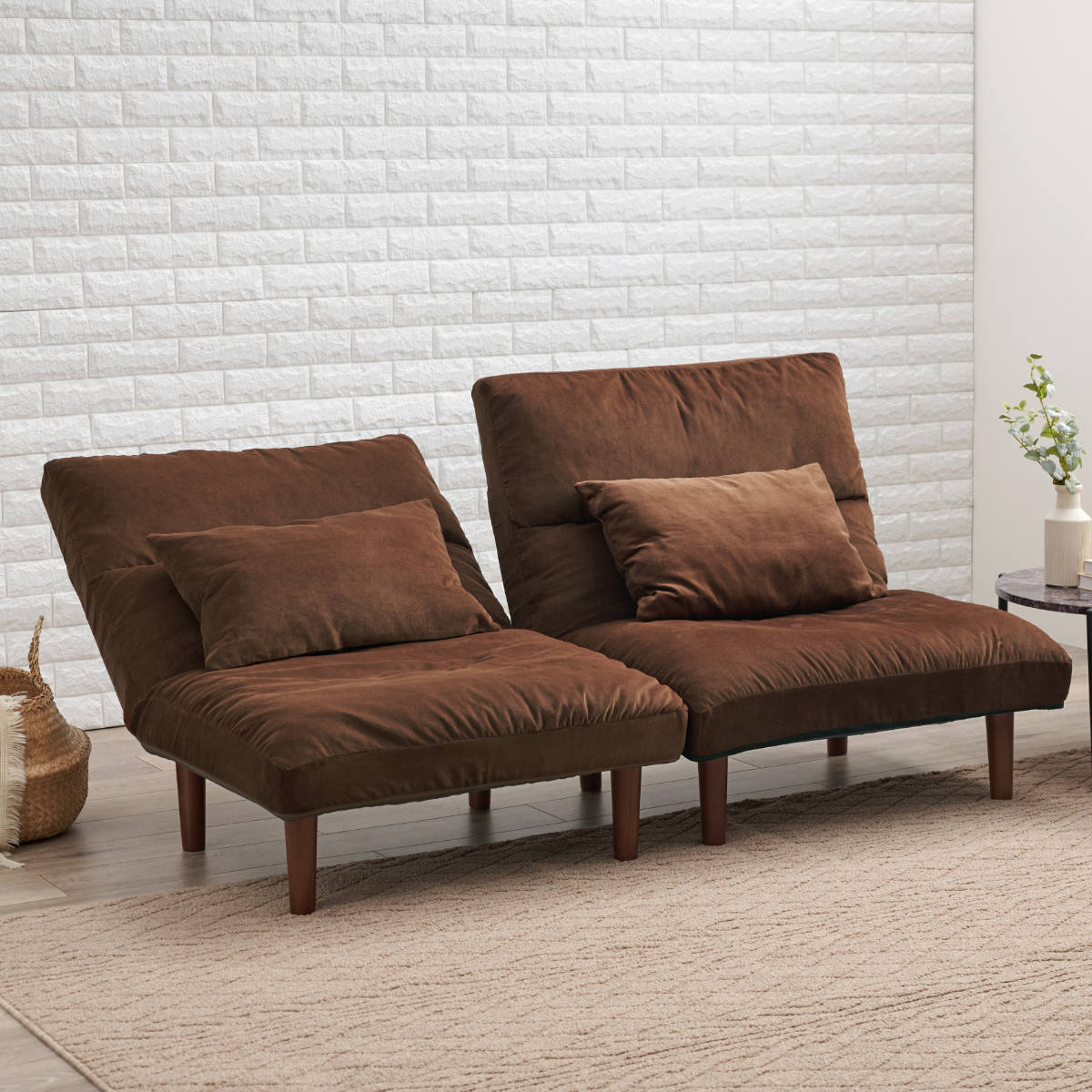 楽天市場】ソファ 幅75cm 7段階 リクライニング （ 送料無料 一人掛け