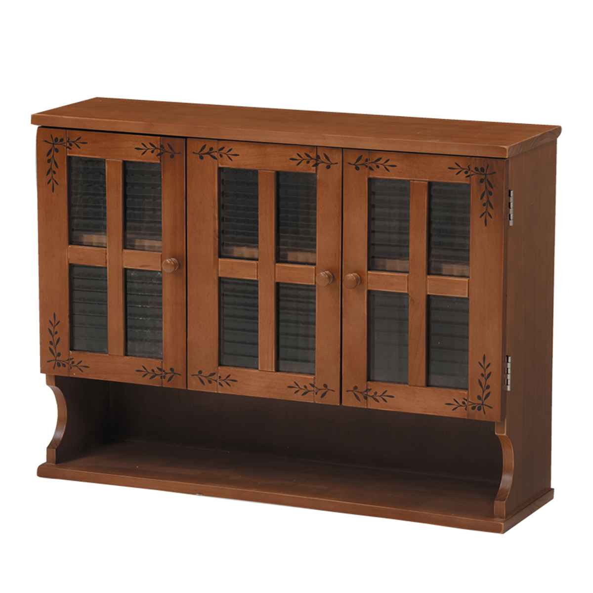 楽天市場】調味料ラック 3段 開き戸 アンティーク調 キッチン収納 幅