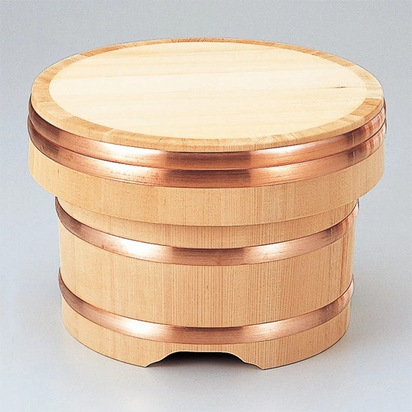 楽天市場】おひつ 木製 1.5升用 江戸びつ お櫃 江戸櫃 かぶせ蓋 業務用