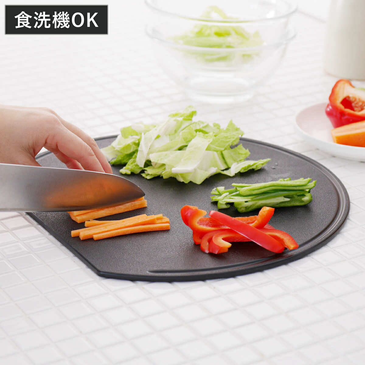 楽天市場】まな板 半円型 SUMINO 抗菌 エラストマー 食洗機対応 日本製