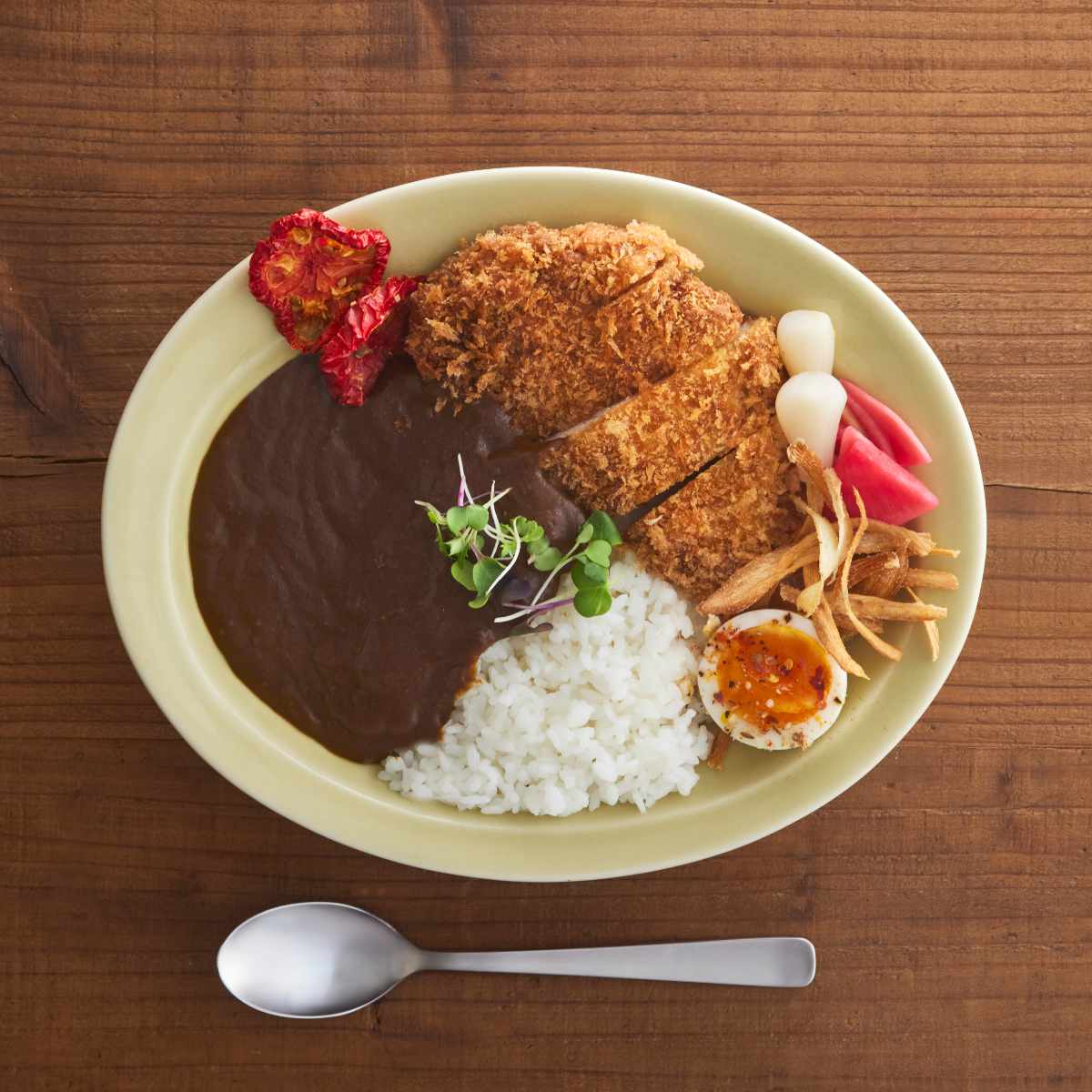 楽天市場】カレー皿 スプーンセット 25cm 逸品窯 陶磁器 （ 食洗機対応