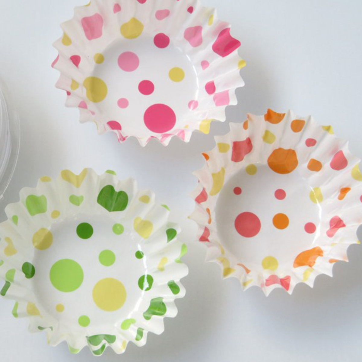 楽天市場】おかずカップ 56枚入 ドット柄 8号 （ お弁当カップ 56個