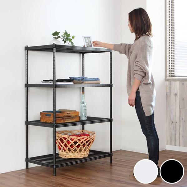 楽天市場】【在庫限り・入荷無し】スチールラック 4段 メタルメッシュ