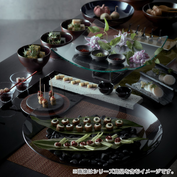 楽天市場】プレート 30cm L 反り角 M.STYLE グランデヴェートロ 皿