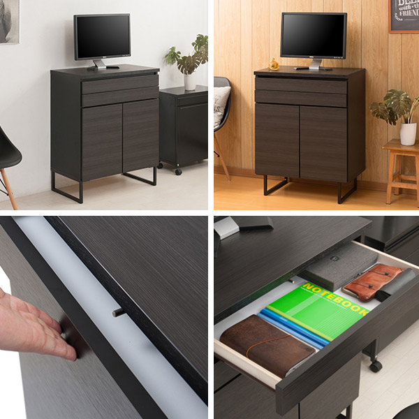 楽天市場】キャビネット スクエアキャビネット デスクタイプ