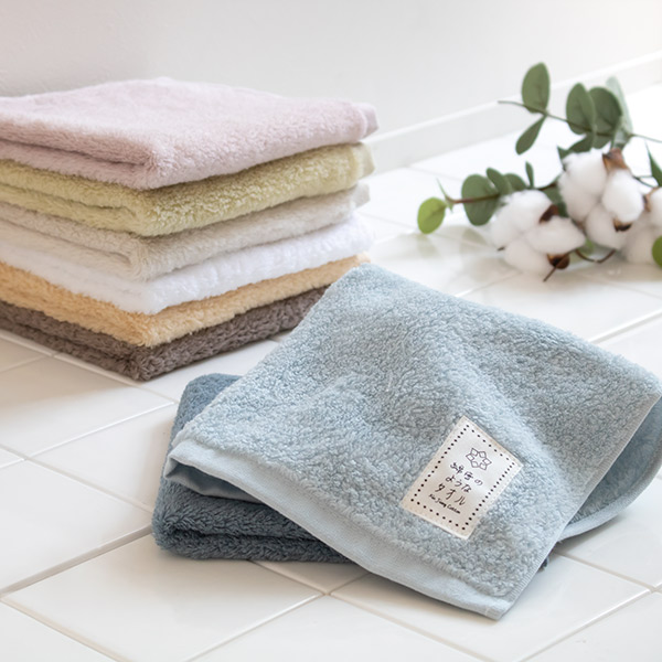 楽天市場】ハンドタオル 34×35cm 綿雪のようなタオル ベルベットカラー