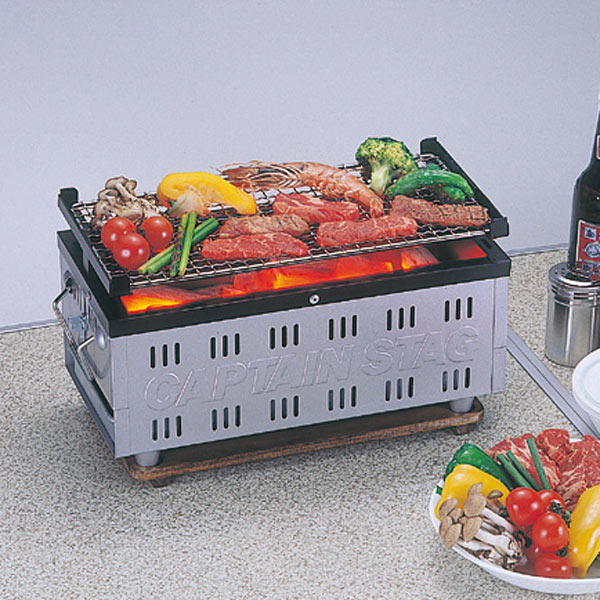 楽天市場】水冷焼き鳥バーベキューコンロ 1〜2人用 グリル 卓上用