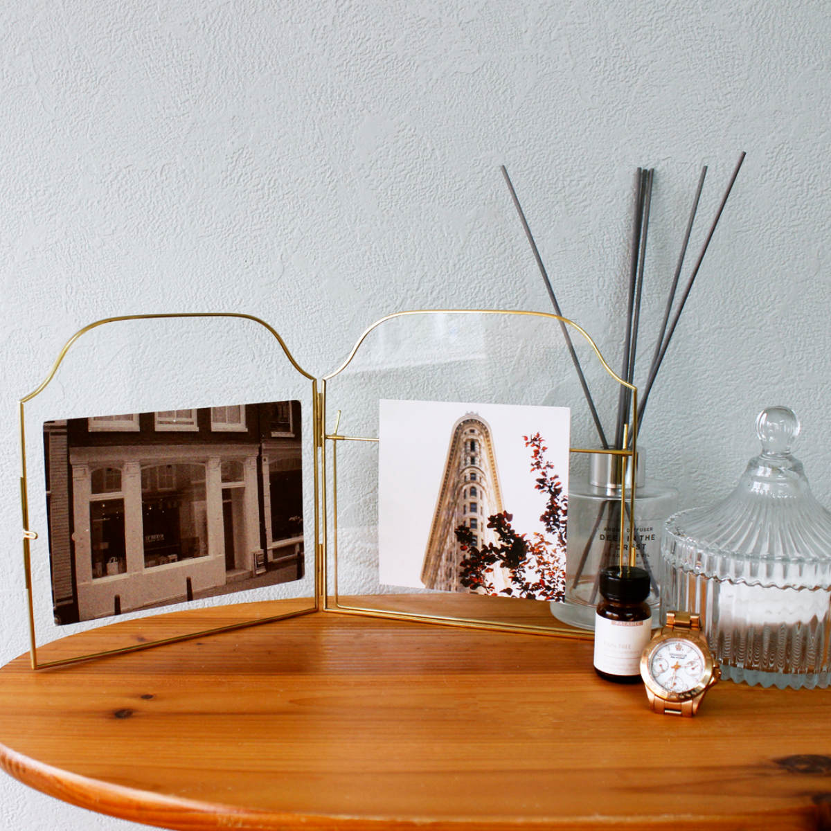 楽天市場】フォトフレーム ビアノ 真鍮アンドグラスフォトフレーム