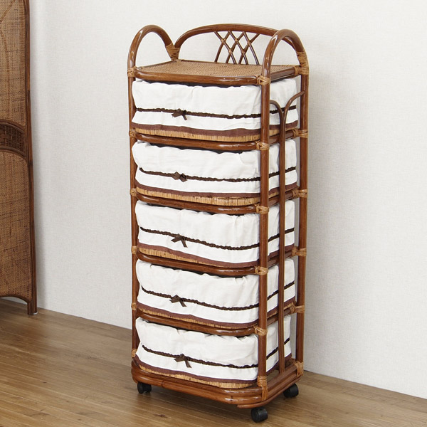 楽天市場】□在庫限り・入荷なし□籐(ラタン) ランドリーチェスト 4段