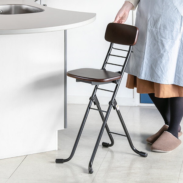 楽天市場】折りたたみ椅子 2脚セット 高さ調節 6段階調節 リリィチェア