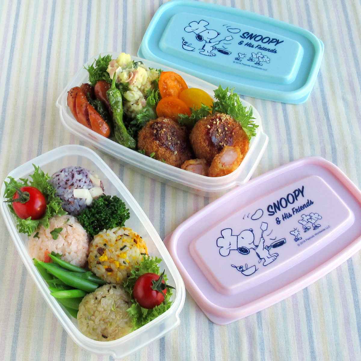 楽天市場】保存容器 560ml スヌーピー スリムシェフ柄 3個入 （ 日本製