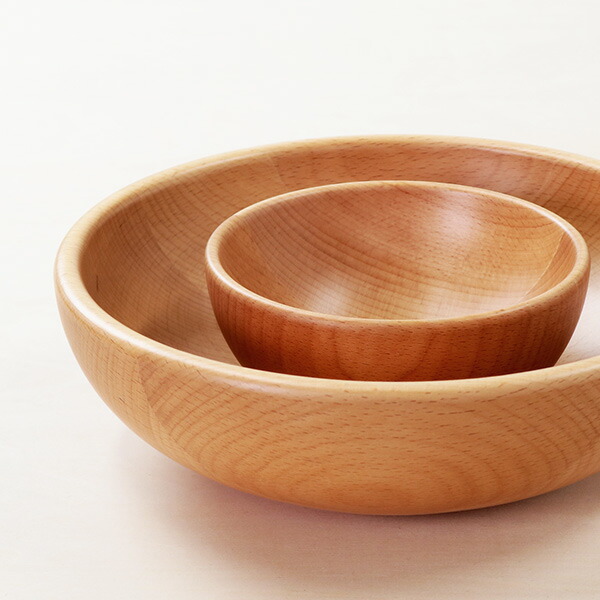 楽天市場】ボウル 23cm L サラダボウル 木製 皿 食器 洋食器 天然木