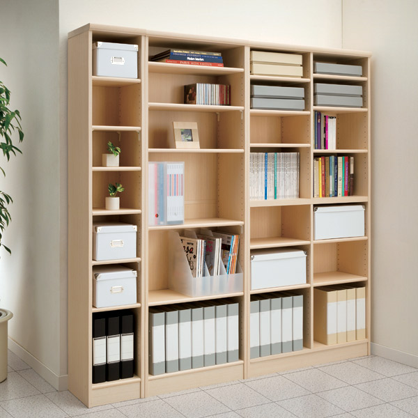 楽天市場】本棚 ブックシェルフ エースラック カラーラック 強化棚板