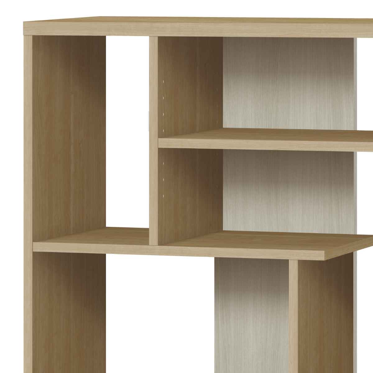 楽天市場】オープンシェルフ 北欧モダン アシンメトリーデザイン 約幅