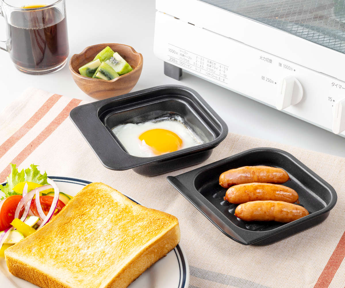 楽天市場】グリルプレート 2個セット 2段焼きプレート フッ素加工