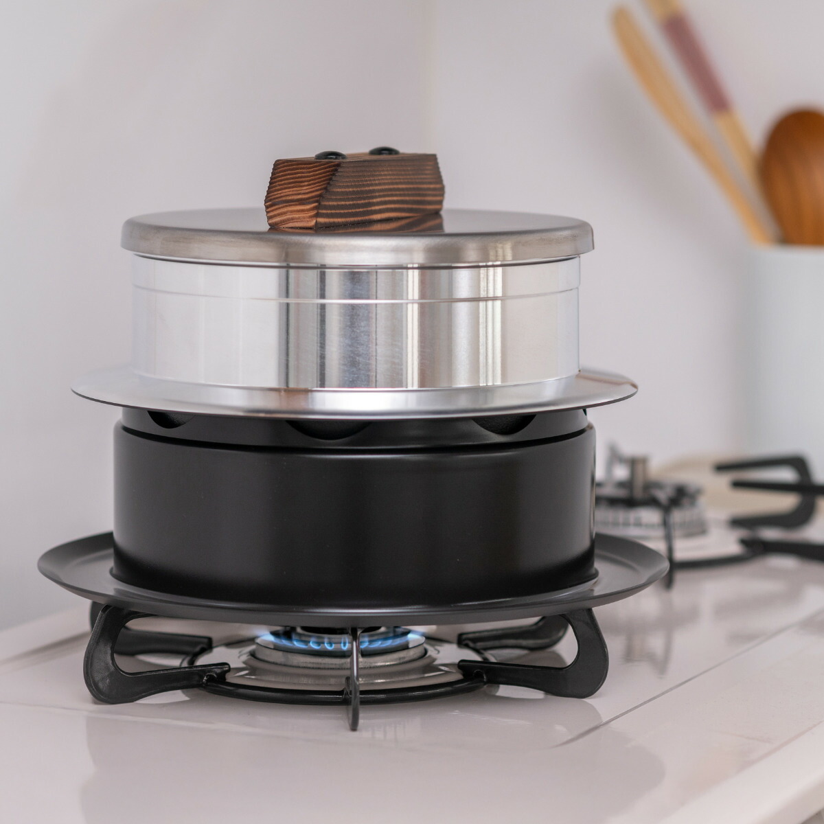 楽天市場】炊飯鍋 5合炊き ガス火専用 謹製 釜炊き三昧 極 日本製 UMIC