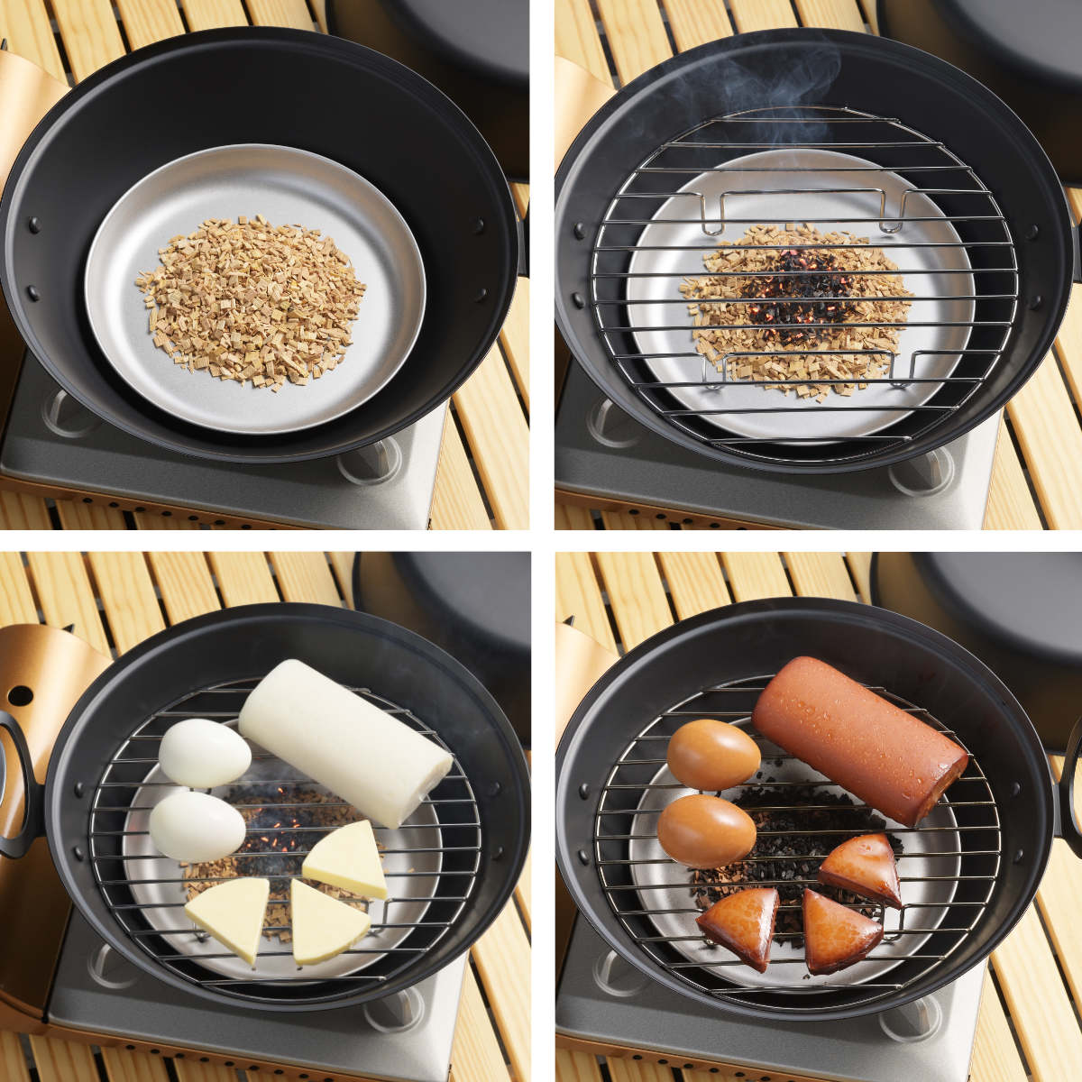 楽天市場】燻製器 27cm 鉄製 郷技 日本製 （ 27センチ スモーカー 燻製