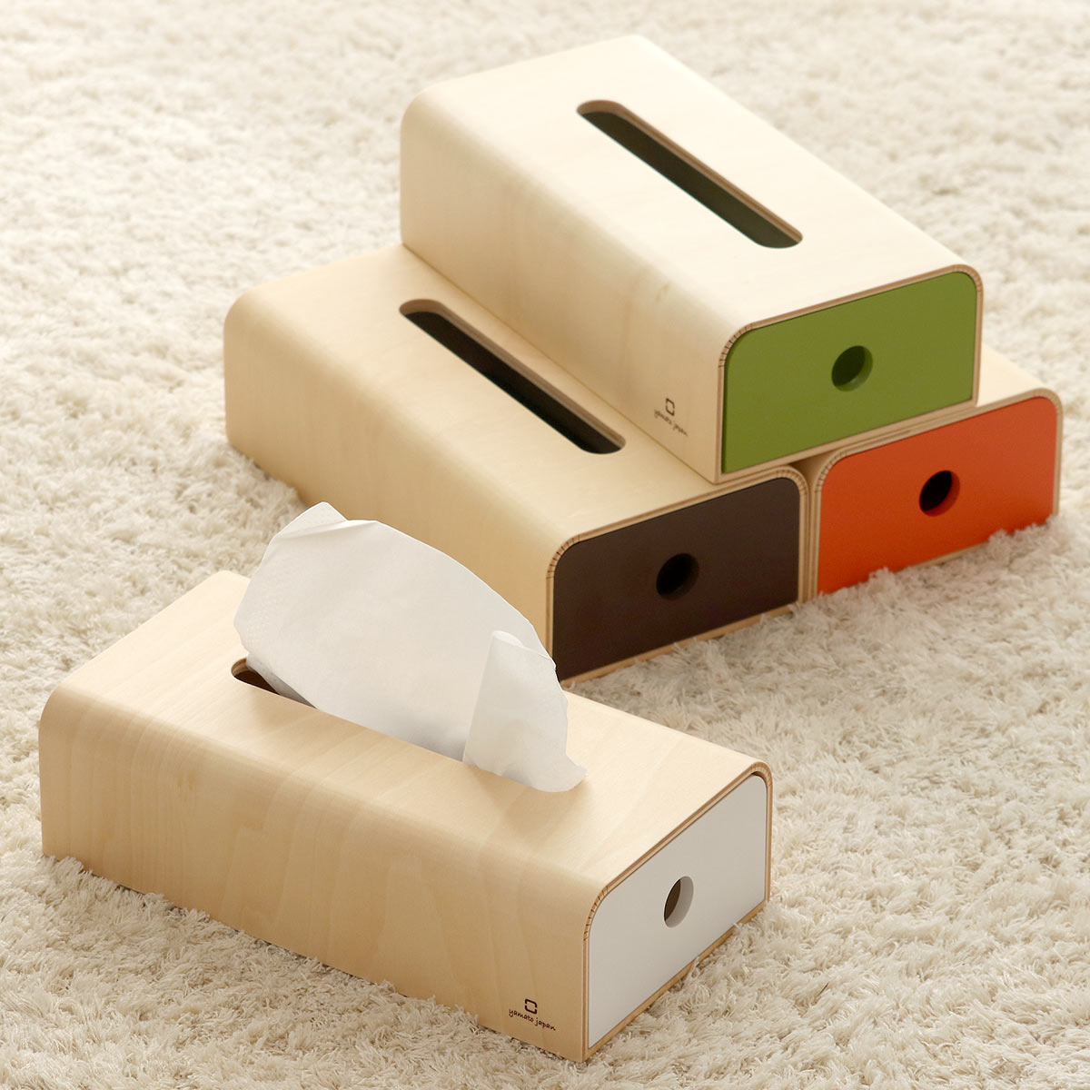 楽天市場】ティッシュボックス ソフトパック用ティッシュケース ヤマト