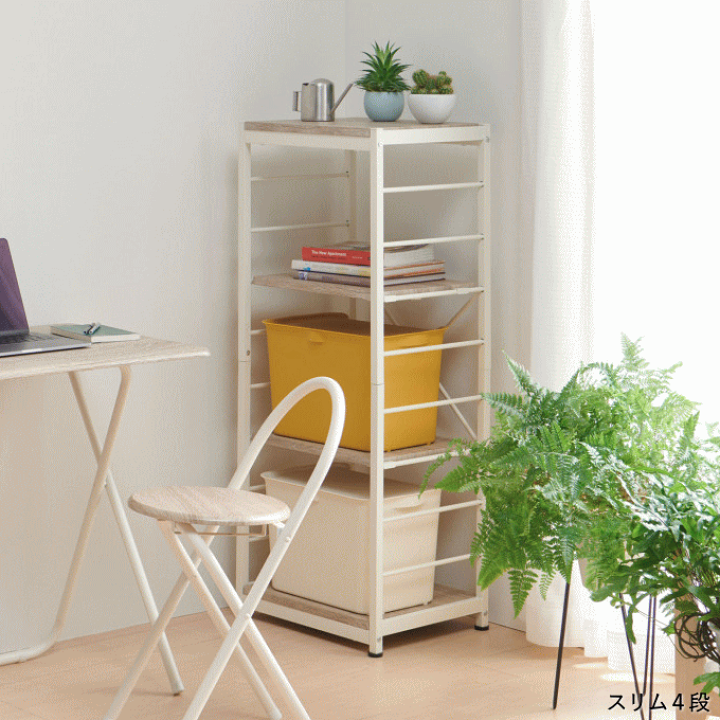 楽天市場】【SALE ポイント5倍】スチール ラック オープンラック 4段