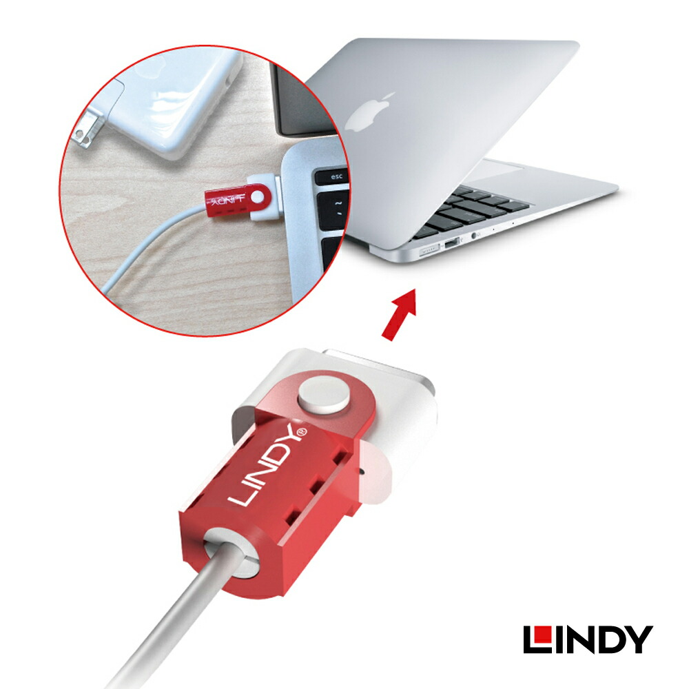 楽天市場】【在庫処分セール】LINDY Apple MacBook 磁気充電ケーブル用