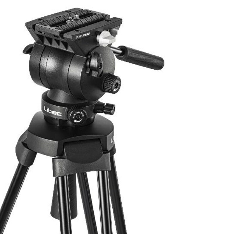 楽天市場】Libec (リーベック) TH-V 無段階フリクション雲台付ビデオ