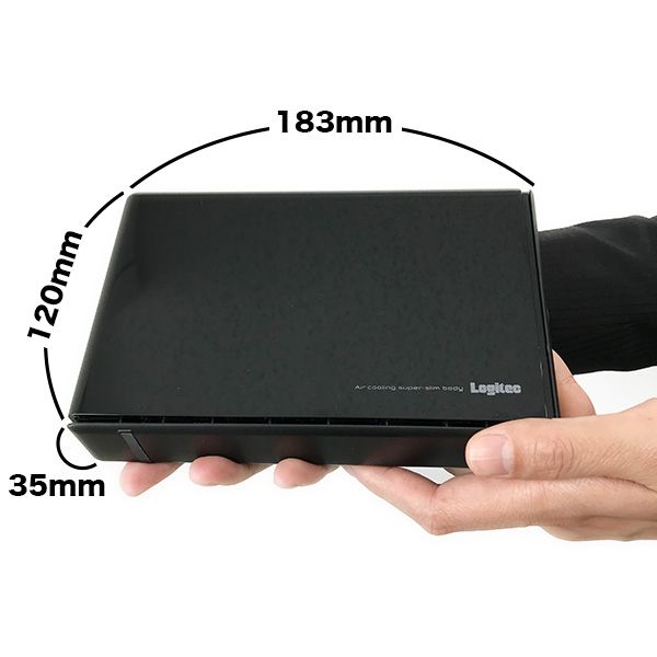 楽天市場】ロジテック 外付け ハードディスク 4TB テレビ録画 HDD 外