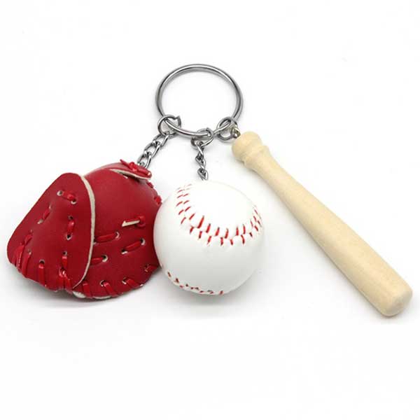 楽天市場】野球 キーホルダー キーチャーム 鍵 バット グローブ や