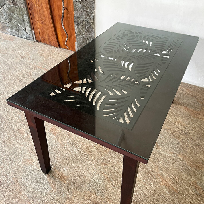 アジアン家具 バリ ラタン製オープンシェルフローテーブル 楽天市場