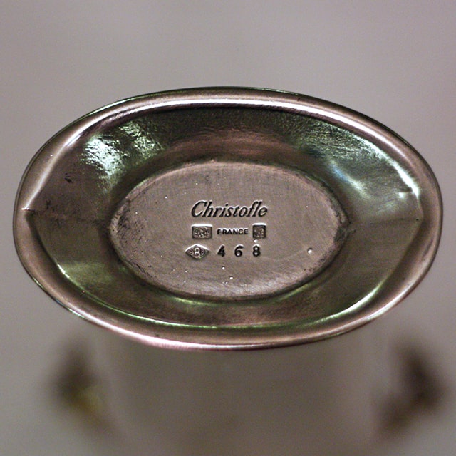 楽天市場】Christofle(クリストフル) アールヌーボ 花瓶 ch-110