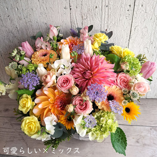 楽天市場】店長におまかせ下さい アレンジメント8,700円（税込・送料込