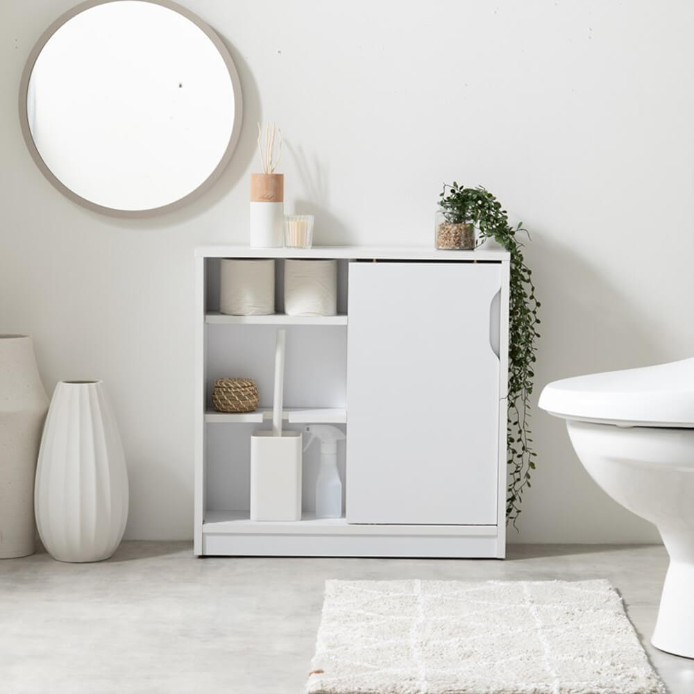 楽天市場】キャスター付きトイレラック トイレラック 収納棚 トイレ