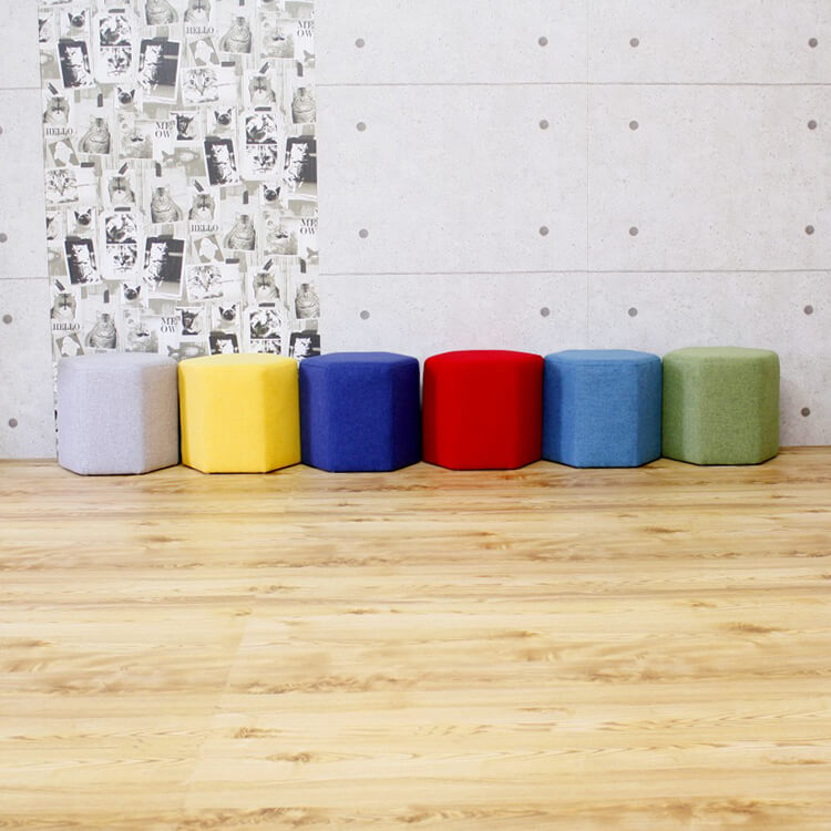 楽天市場】カラースツール 六角形タイプ 作業椅子 作業用 積み重ね