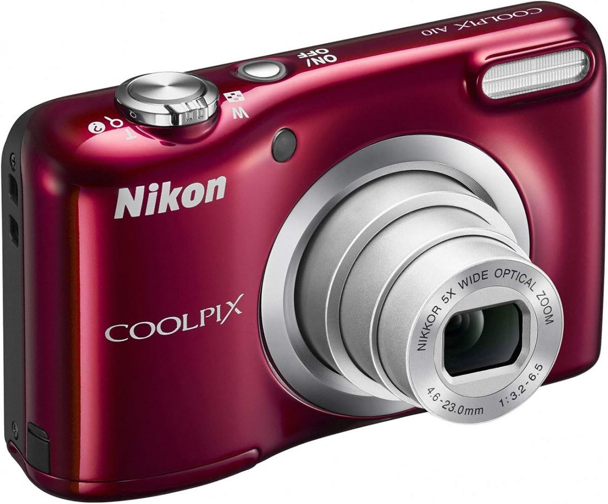 楽天市場】【中古】Nikon デジタルカメラ COOLPIX A10 レッド 光学5倍