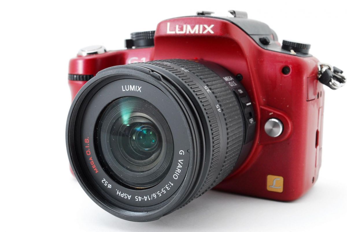 楽天市場】【中古】パナソニック Panasonic Lumix DMC-G1 レッド