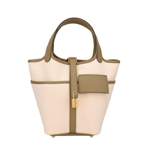 楽天市場】エルメス ピコタン・ロック18 カーゴ エクリュウ/ベージュ