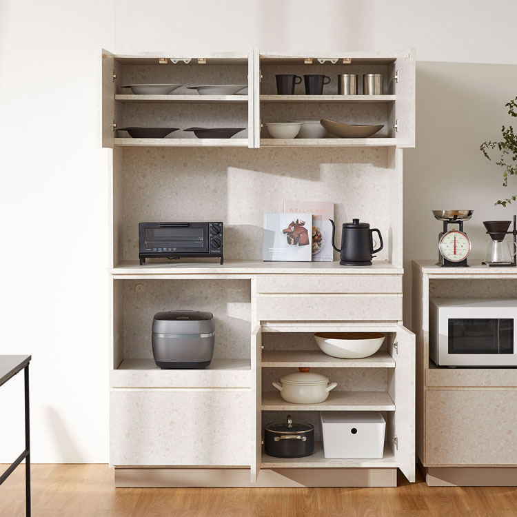 楽天市場】[楽天スーパーSALE! 3/4 20:00 - 3/11 1:59] 食器棚 完成品