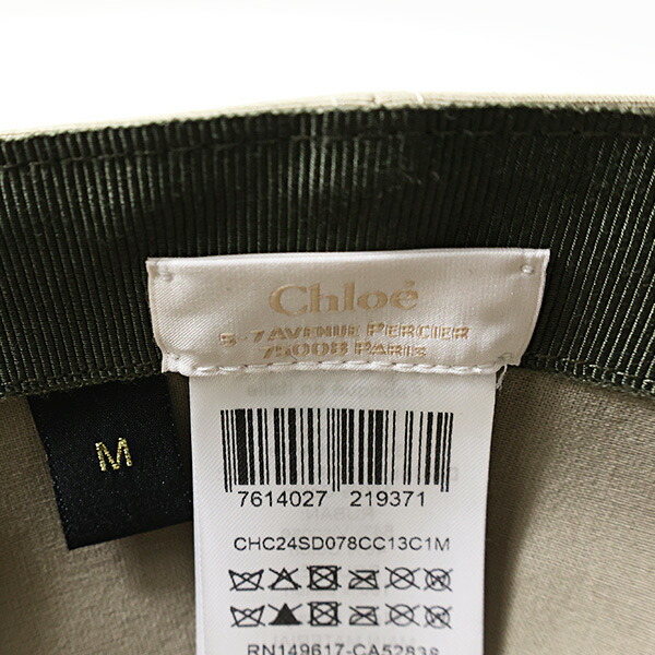 楽天市場】Chloe クロエ SWING Baseball Cap ベースボールキャップ