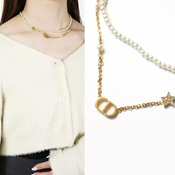 楽天市場】Dior ディオール ネックレス Petit CD Nacklace プチ CD
