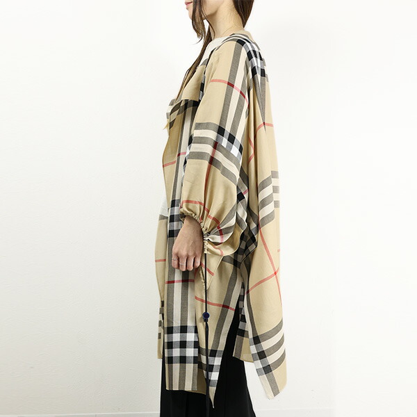 楽天市場】Burberry バーバリー Embroidered Cotton Cape ケープ