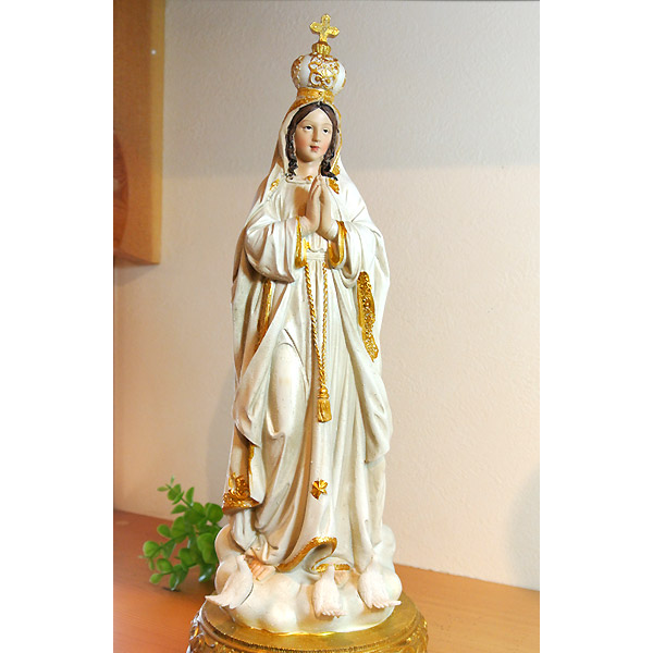 楽天市場】ファティマ マリア像 マリア様 聖母マリア像 置物 置き物